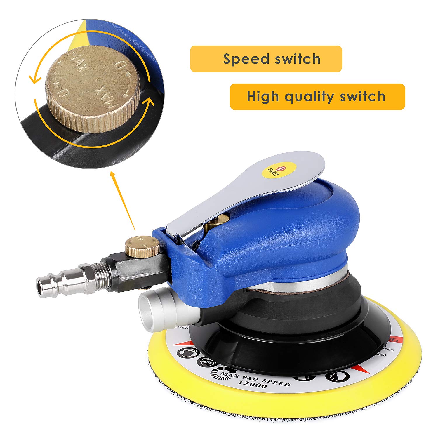 FIXKIT DCA16250 Random Orbital Sanders product image 6