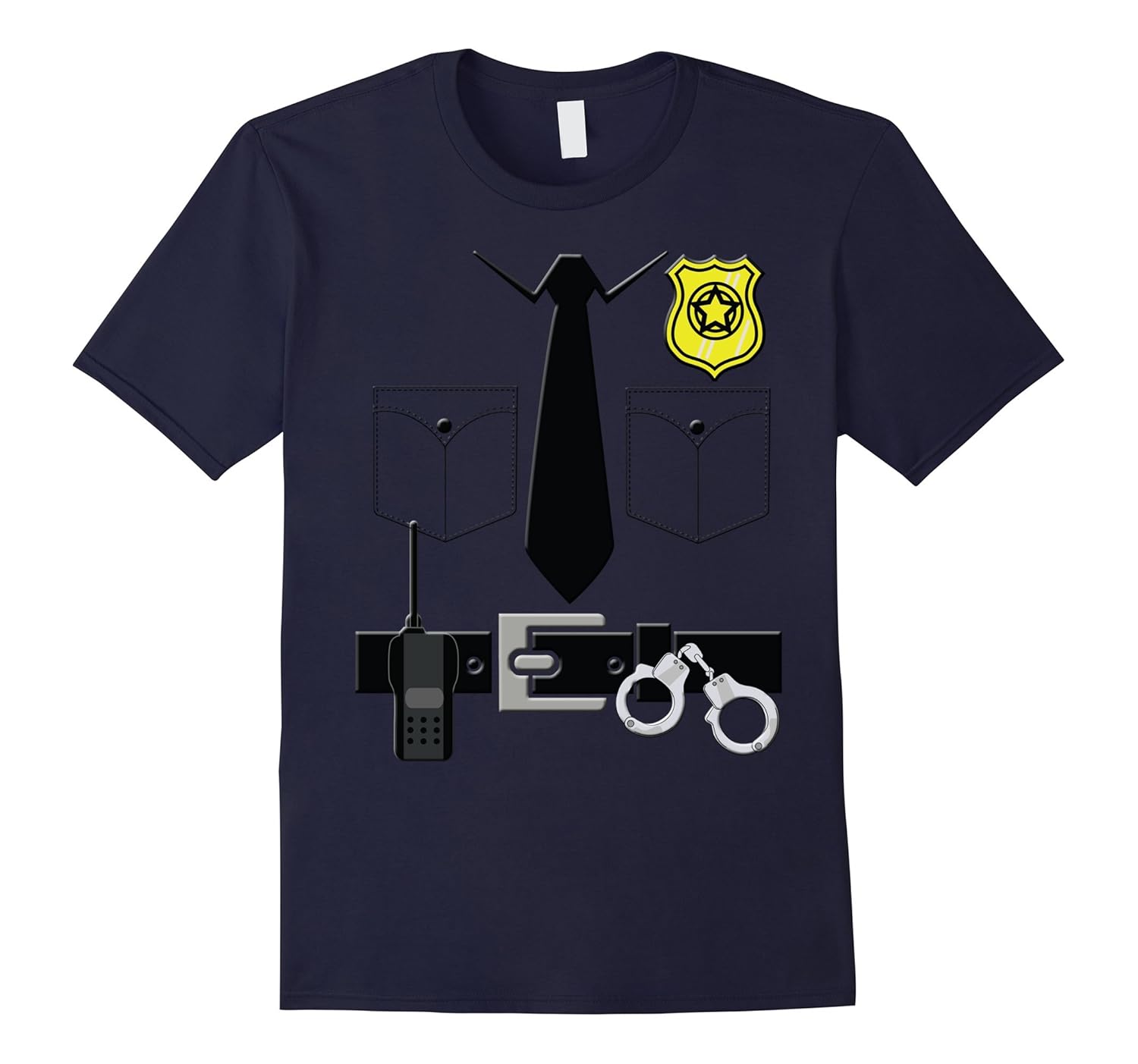 Policeman Halloween Costume T Shirt Teevkd