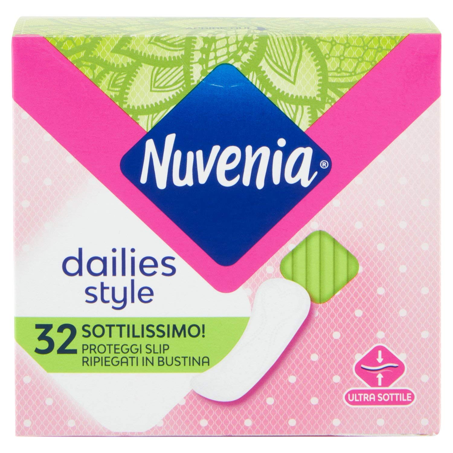 Nuvenia 192-piece Very Thin Slip Protector (6 packs of 32 panty protectors)