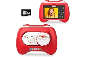 AEROQUEST Kids Camera Toys for Girls Ages 3-12,1080P HD Digital Video Camcorder Camera for Kids,Christmas Birthday for Toddlers - 32GB SD Card Included