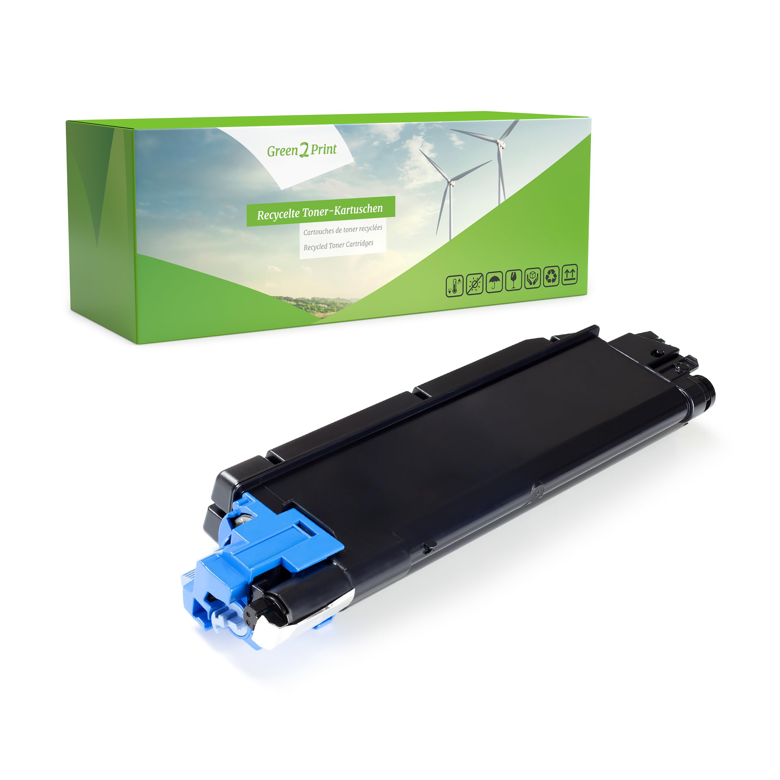 Green2Print Toner cyan 13000 pages replaces Kyocera TK-5290C Toner cartridge for Kyocera ECOSYS P7240CDN