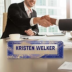 Custom Office Name Plate for Desk - Desk Name Plate