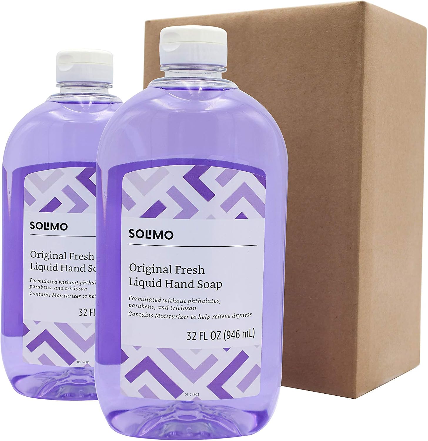  Brand - Solimo Original Fresh Liquid Hand Soap, 32 Fluid Ounce (Pack of 2) : Health & Personal Care