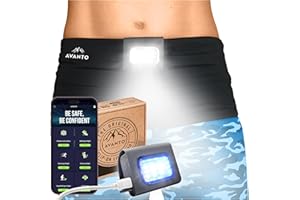 AVANTO LIFESTYLE AVANTO PRO Magnetic Running Light, Original, USB-C Rechargeable Night Running Lights for Runners, Hands Free Dog Walking Lights for Night Walking, Clip On Runners Flashlight, Dog Collar Light