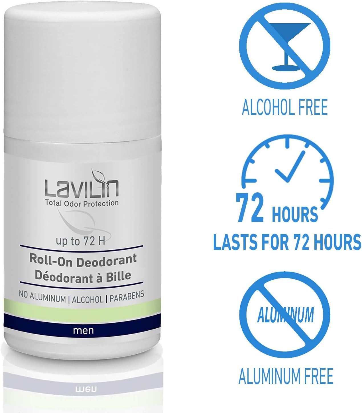 LAVILIN Roll-On Deodorant For Men - Image 4