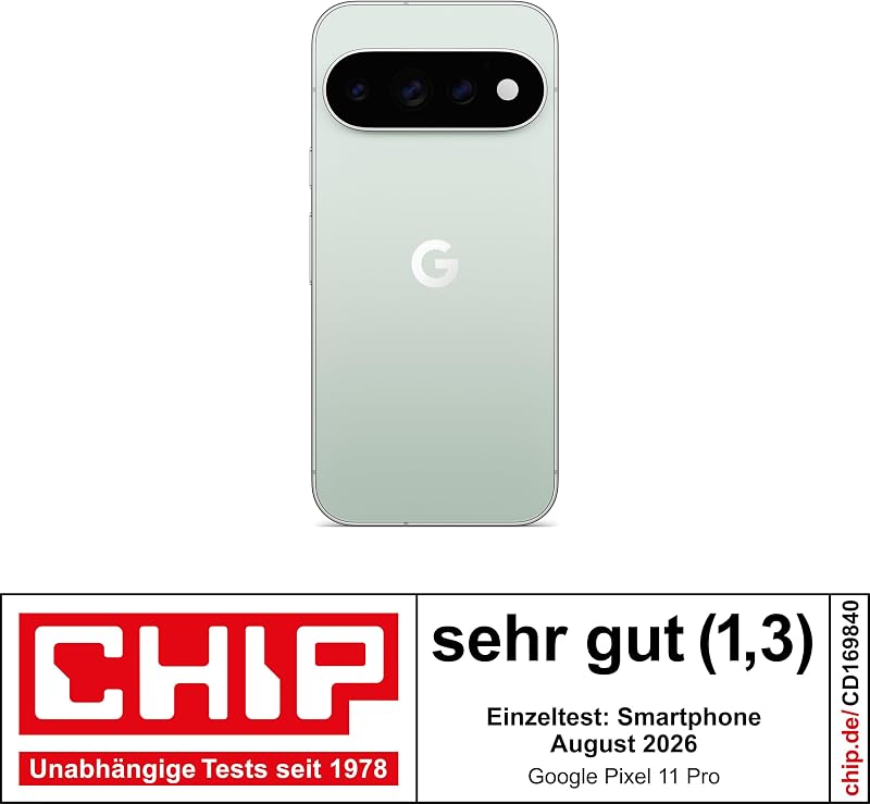 Pixel 11 Pro – Smartphone ohne SIM-Lock - Fog, 256GB