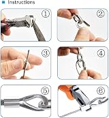 YSDMY 21 Pcs Rope Thimble Kit 10M PVC Coated Stainless Steel Wire Rope Set view 5