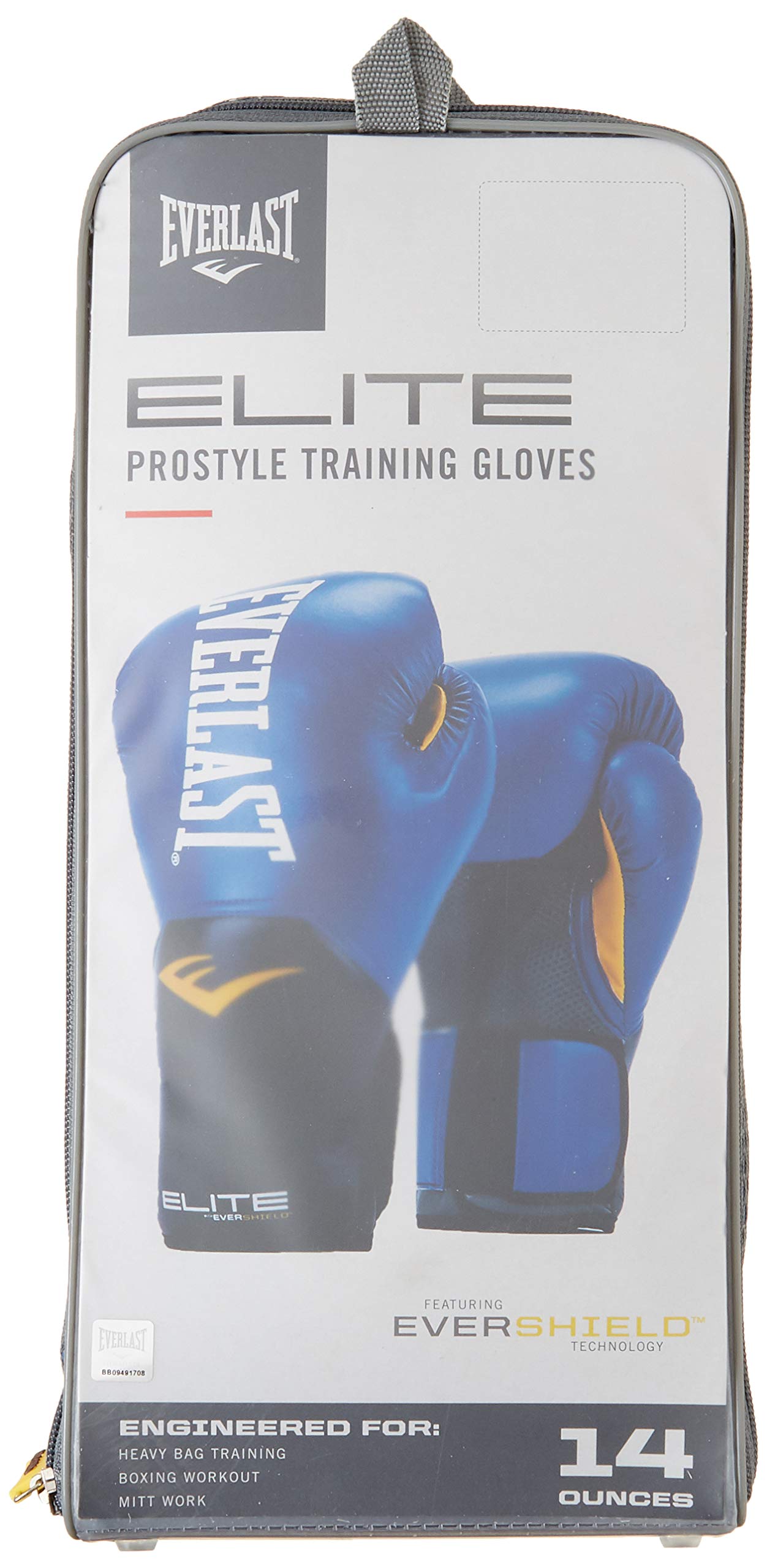 Everlast Elite Pro Style Training Gloves, Blue, 8 oz Pricepulse