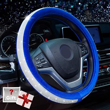 Alusbell Crystal Diamond Steering Wheel 