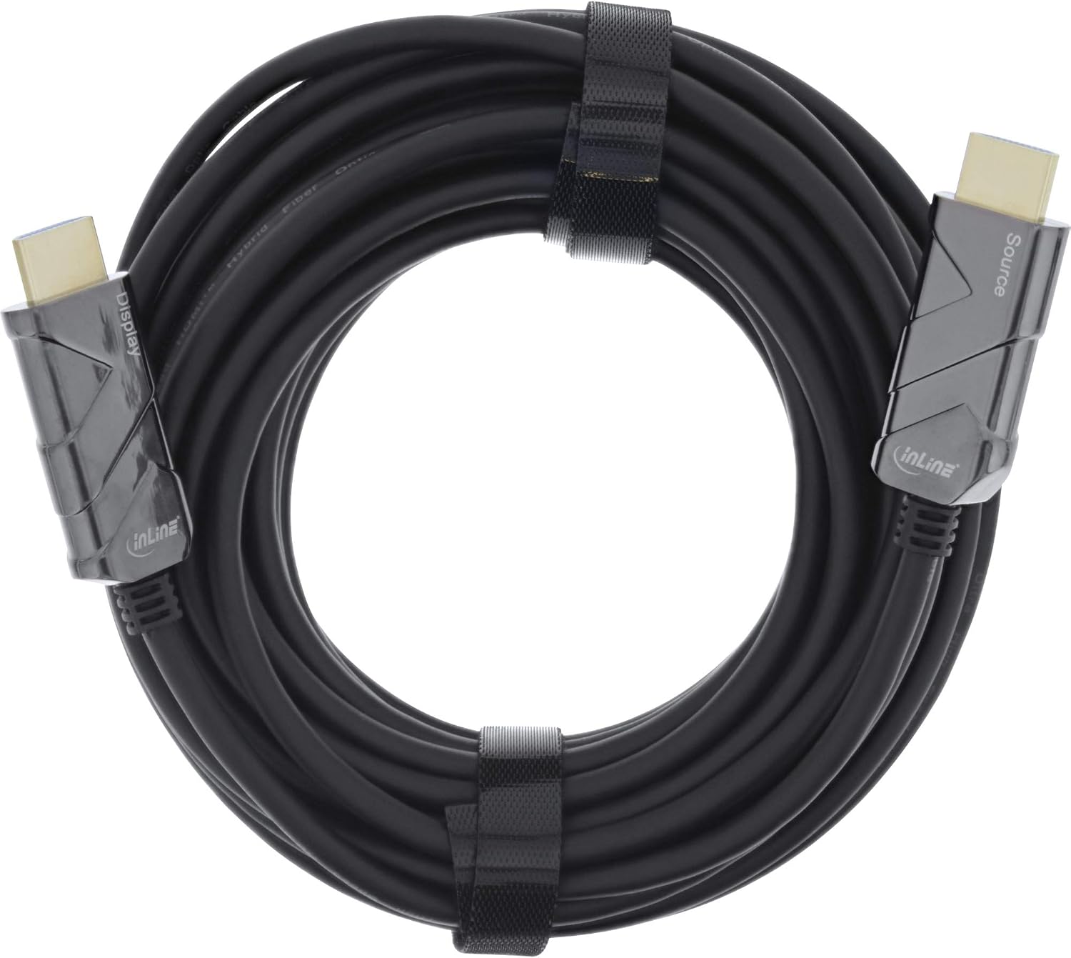 InLine® HDMI AOC Cable, Ultra High Speed HDMI Cable, 8K4K, Black, 20 m - Image 3