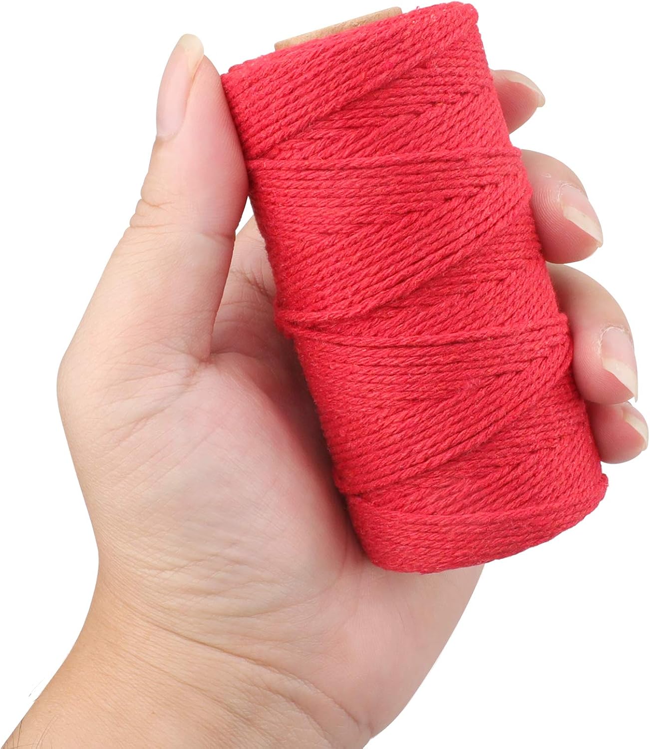 jijAcraft Red Cotton String Twine - Image 4