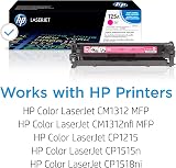 HP CB543A 125A Magenta Original LaserJet Toner Cartridge Single Pack 1400 Pages view 2