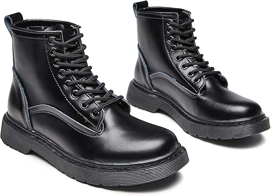 leather boots fashion