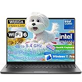 Dell Pro 16 (New Latitude) Business Laptop, 16" WUXGA Anti-Glare Display, Intel Core 7 150U (10 cores, up to 5.4 GHz), 16GB DDR5 RAM, 1TB SSD, Backlit Keyboard,WiFi 6E, Bluetooth 5.3,Windows 11 Pro