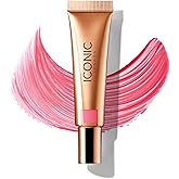 ICONIC LONDON Sheer Blush | Lightweight Liquid Cream Blush, Cruelty Free, Vegan Makeup