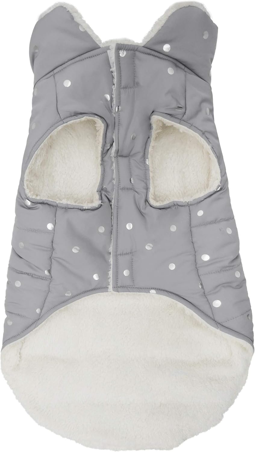 Rosewood Grey Metallic Spot Gilet for Dogs (Large - 52.5cm - 54cm) - Image 3