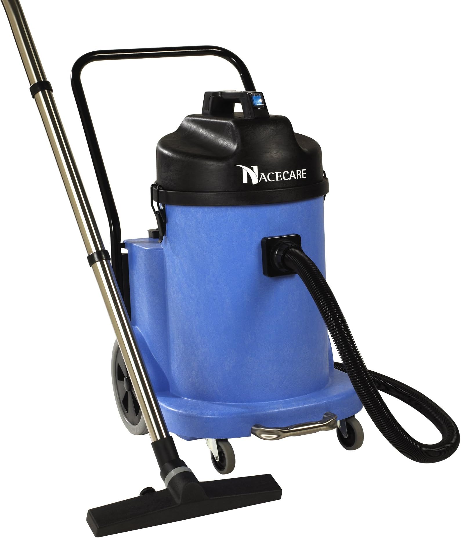 NaceCare WV900 Wet Vacuum with BB7 Kit, 12 Gallon Tank Capacity, 1200W Vacuum Motor,1.6HP, 95 CFM Airflow, 42' Power Cord Length, Blue