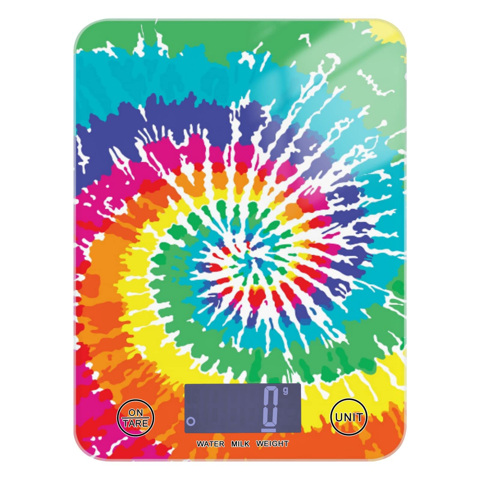 Tie Dye Food Scale Waterproof Digital Kitchen