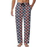 LISAINMAY Pajamas Pants For Men Pj Lounge Sleep Pant Loungewear Sleepwear Pjs Pijamas Gifts