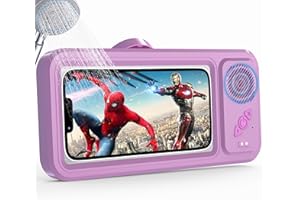 Fanlory Shower Phone Holder with Wireless Bluetooth Speaker,Waterproof 480 Rotation Viewable Shower Phone Stand Case Mount Speakers for Bathroom Wall Mirro for 4"- 6.8" Cell Phones