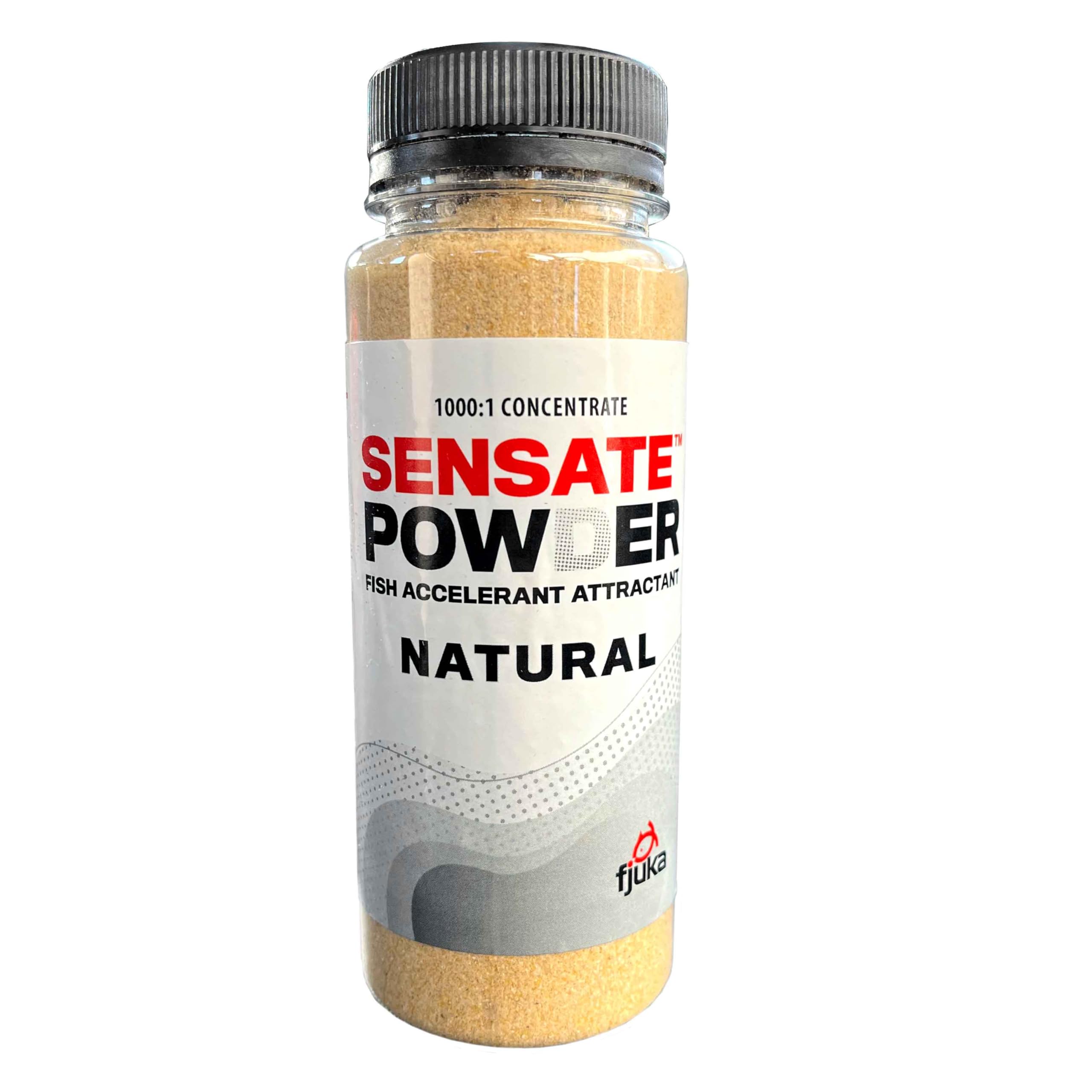 Fjuka Sensate Powder Natural | Instant bait boost | For maggots, pellets, meat, corn, bread, boilies etc