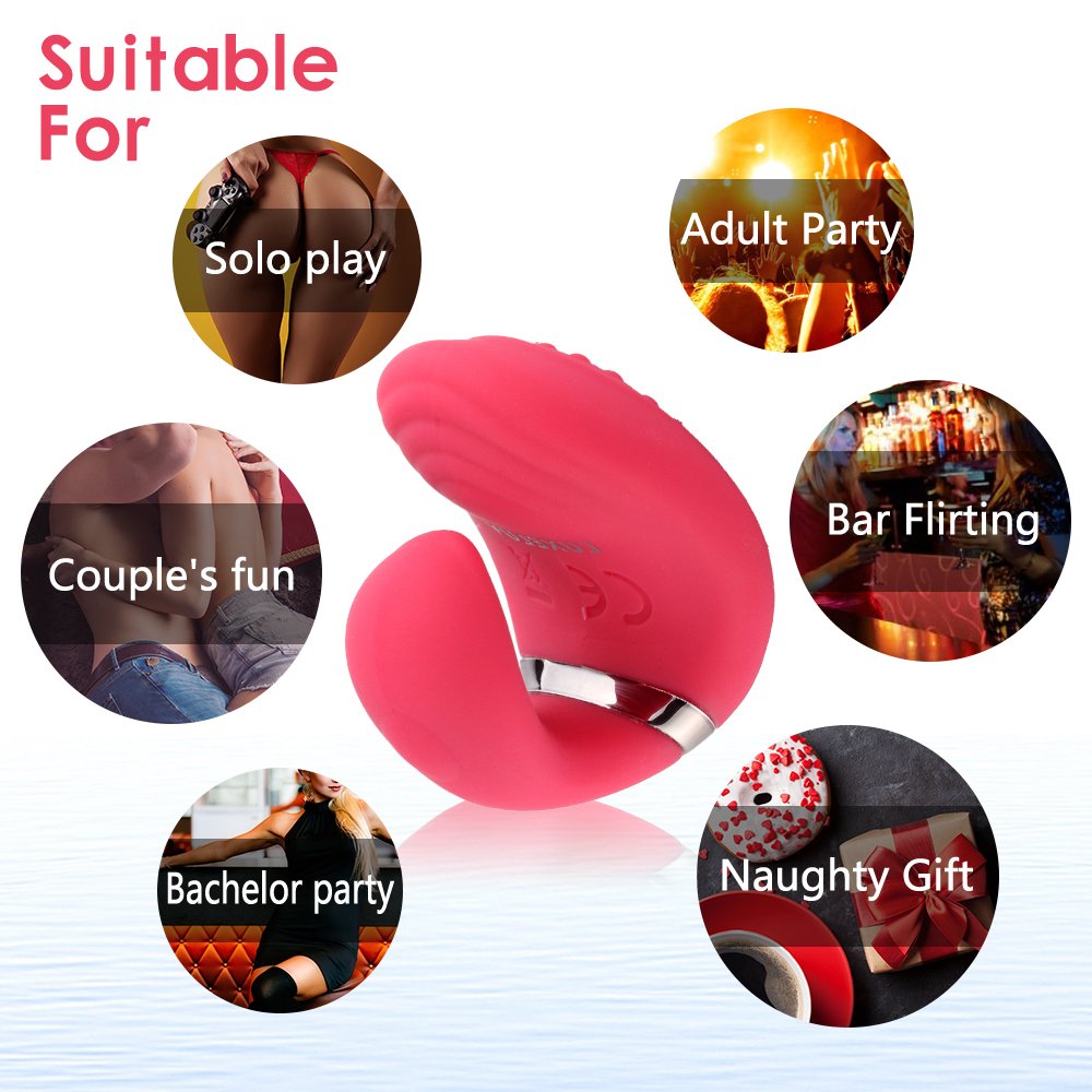 Mini finger vibrator 100% Waterproof ,Adult sex toys for women g spot bullet small vibrator with 10 x Multi-speed Vibrations