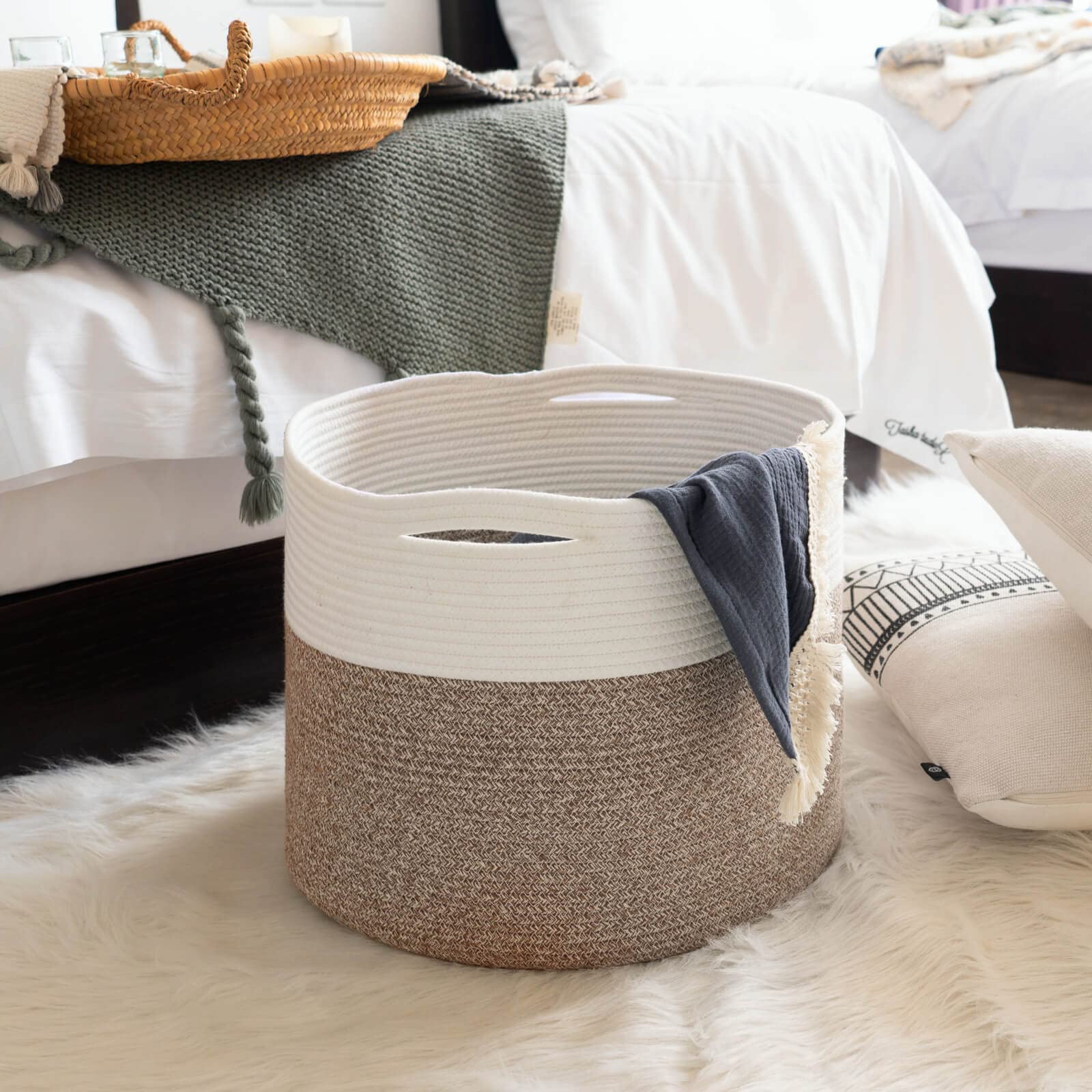 Cotton Rope Storage Basket