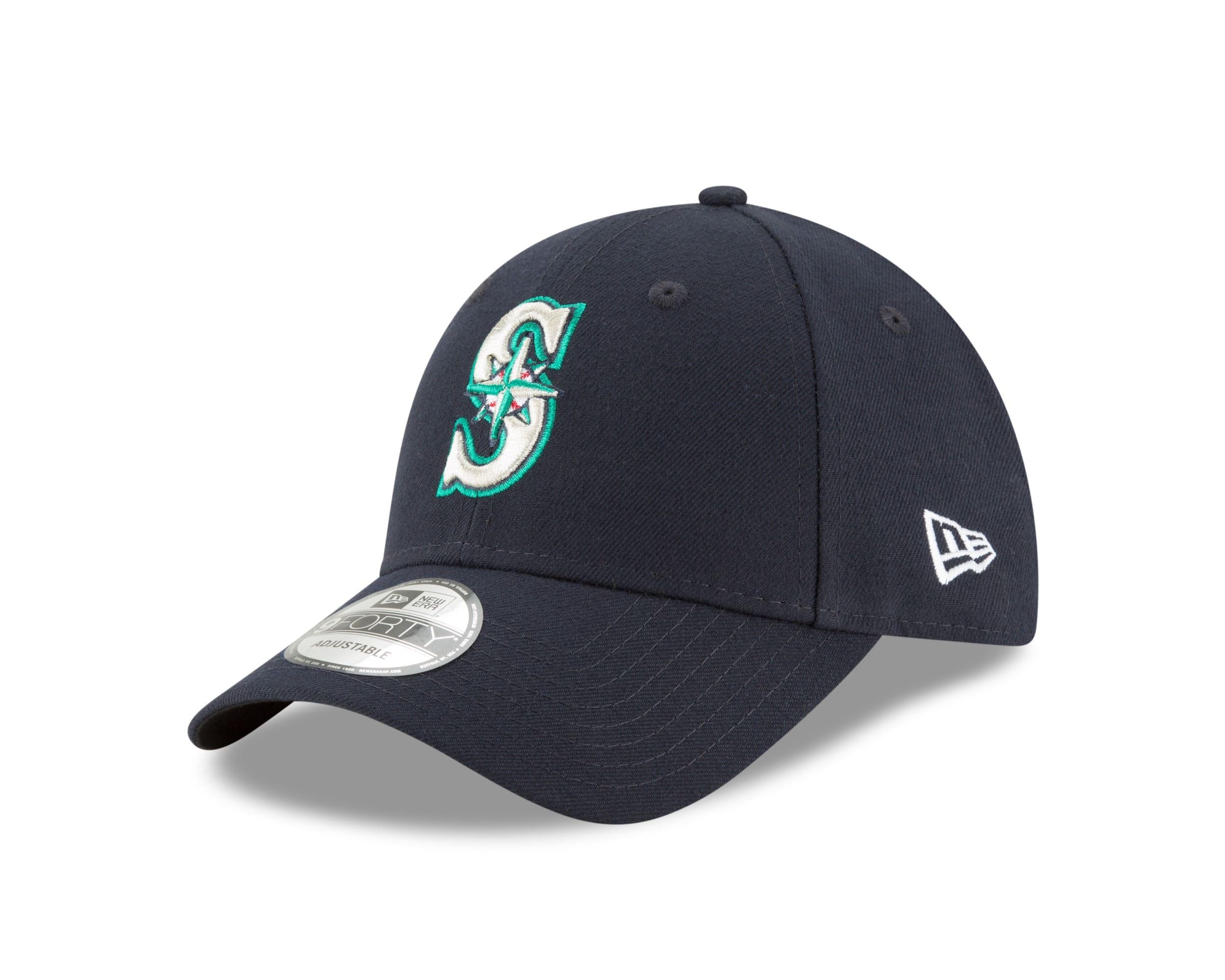 New Era Men's 9forty Seattle Mariners Men's Cap, Navy