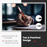 Zebra Pen Z Grip Black Ballpoint Pens 3 Pack Retractable with Clip view 7