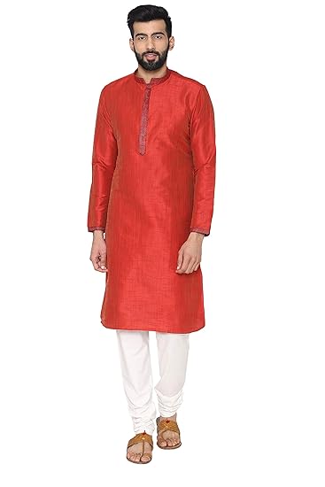 Men's Full Sleeve Kurta & Churidar Set (S952712)
