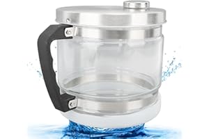 Water Container for Distiller, 4l Replacement Distilled Pot Distilled Container Storage Collection Bottle Glass Jar Distiller