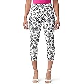 HUE Womens Ultra Soft High Waist Denim Capri Leggings