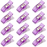 200 Clip Da Cucito Multiuso In Plastica, 27x11x15 Mm, Apertura 9 Mm, Per Tessuti, Trapuntatura, Artigianato, Organizzazione - 3