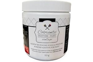 Colorantic | Powder Additive for Paint | Transform Your Water-Based Finish Into Chalk Paint for Furniture | Perfect for DIY P