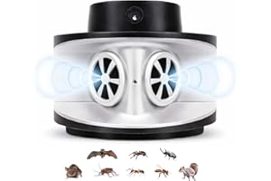 Mouse Repellent - Mice Repellent - Rodent Repellent for Attic, House, Warehouse, Basement, Garage, Office & RV, Plug-in Pest 