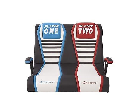 X Rocker Duel Rivals 2 1 Floor Rocker Gaming Chair Gaming