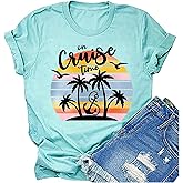 Shirts for Women Trendy Boho Shirt Outfits Vintage Graphic Tees Vacation Shirts Travel Clothes Going Out Tops for Women