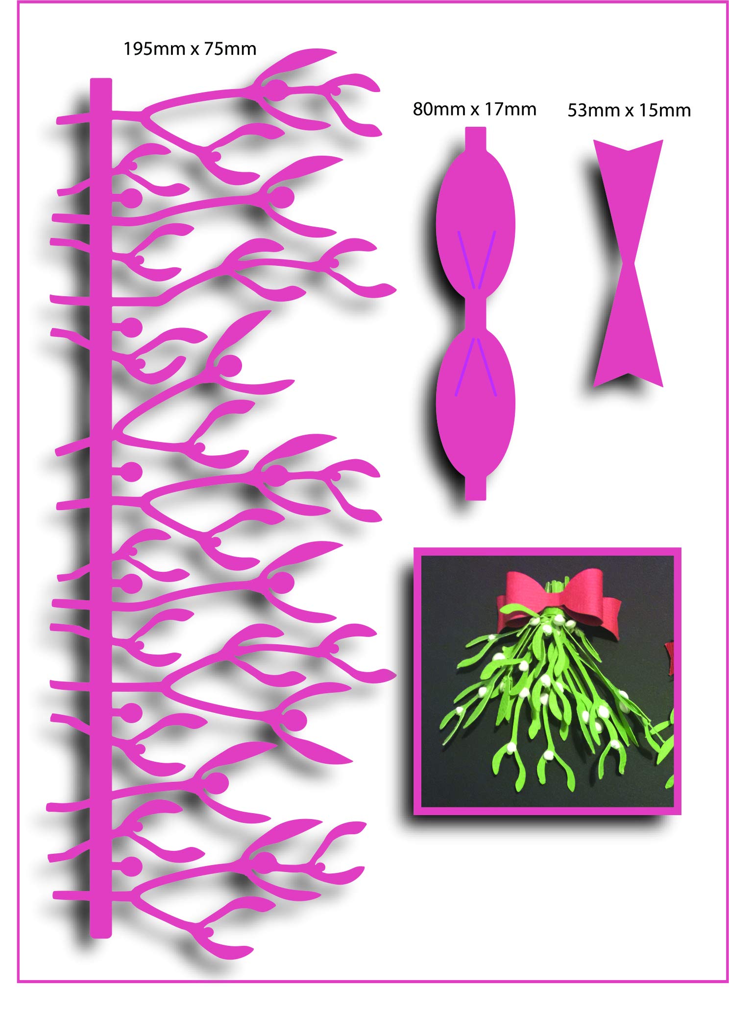 Sharon Callis Crafts Cutting Die, Metal, Grey, Large