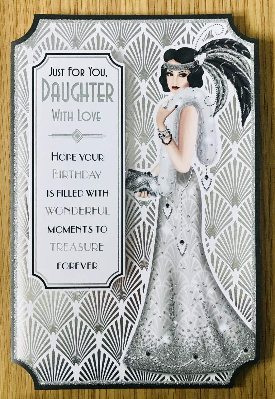 Art Deco - Daughter - Birthday Card
