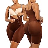 SHAPELLX Shapewear for Women Tummy Control Butt Lifting Bodysuit Fajas Colombianas Open Bust Body Shaper Compression Garment