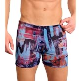 Kiniki Men's Tan Through Swim Shorts (5th Generation)