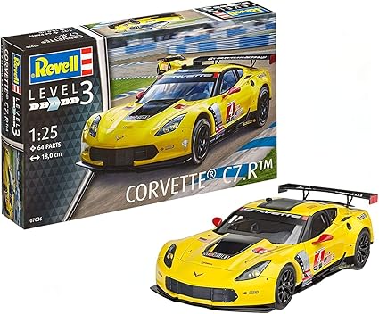 revell corvette model kit