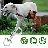 3x Heavy Duty Swivel Snap Hooks Zinc Alloy Dog Leash Keychain Trigger Clips view 5