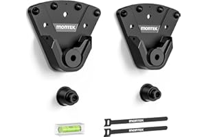 monTEK No Stud TV Wall Mount for 32-100 Inch TVs, Holds up to 220 lbs, Heavy Duty Studless No Drill TV Mount for Drywall & Co