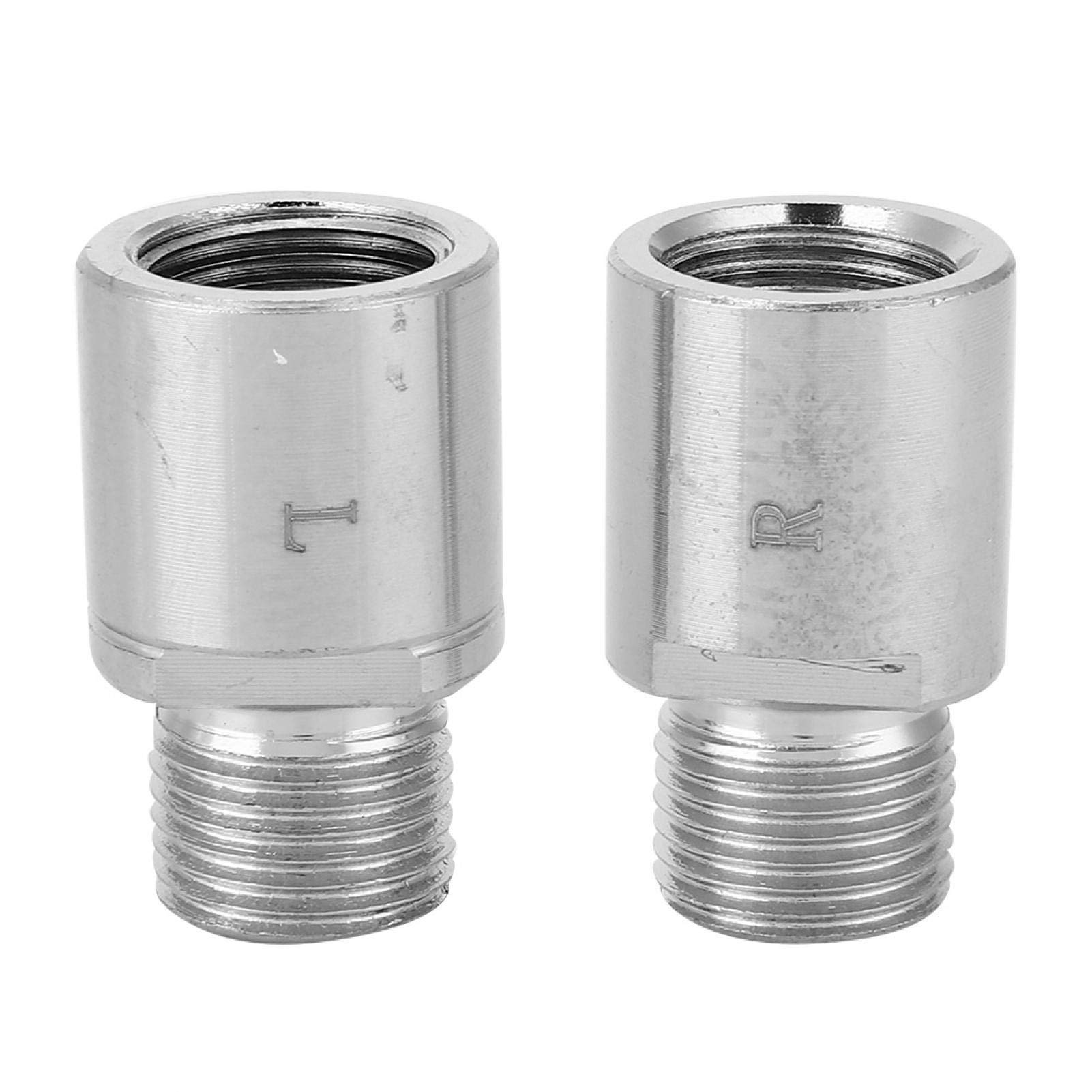 Bicycle Pedal Extender, Steel Pedal Spacer, Adjustable for Road Bike, Commuter, Touring