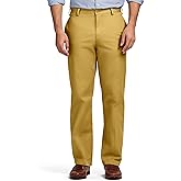 IZOD Men
s American Chino Flat Front Classic Fit Pant