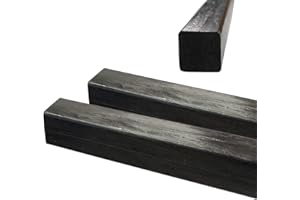 CARBON KEVLAR SUPPLY (2) 3mm X 1000mm - PULTRUDED-Square Carbon Fiber Rod. 100% Pultruded high Strength Carbon Fiber. Used for Drones, Radio Controlled Vehicles. Projects requiring high Strength to Weight Components.