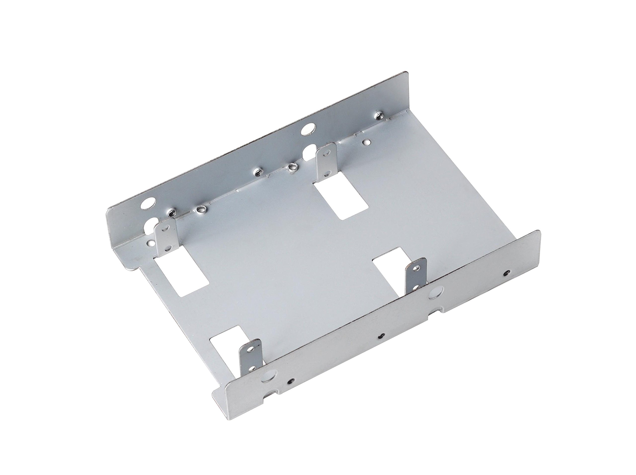 SilverStone Technology SST-SDP08-Lite - 3.5" to 2x 2.5" SSD/HDD Mounting Adapter Bracket Hard Drive Holder"