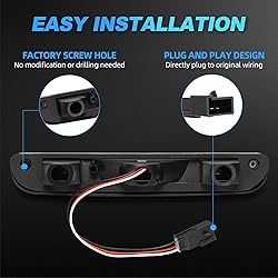 SUPAREE LED Third Brake Light Smoked Lens for 1992
