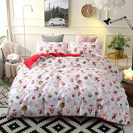 Amazon Com Decdeal Comforter Duvet Cover Set Merry Bedding Set Bedclothes Cover Bed Sheet 2 Pillowcases Home Kitchen Amazon Com Decdeal Comforter Duvet Cover Set Merry Bedding Set Bedclothes Cover Bed Sheet 2 Pillowcases Home Kitchen
